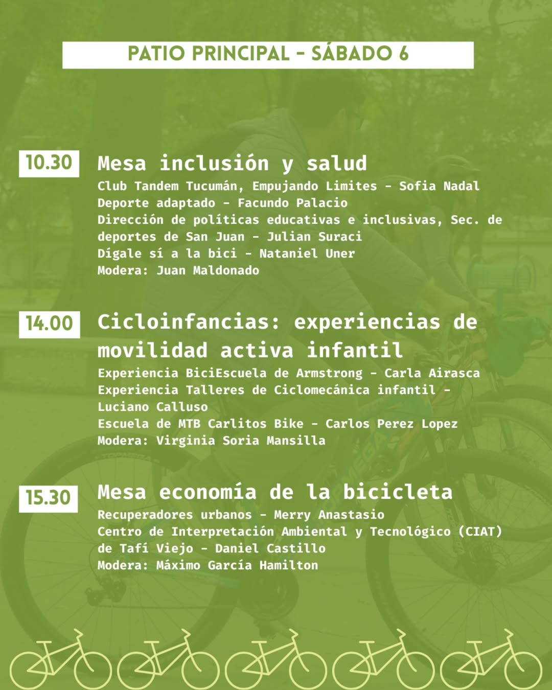 Dia 2 FAB 7 en Tucumán Argentina en bici