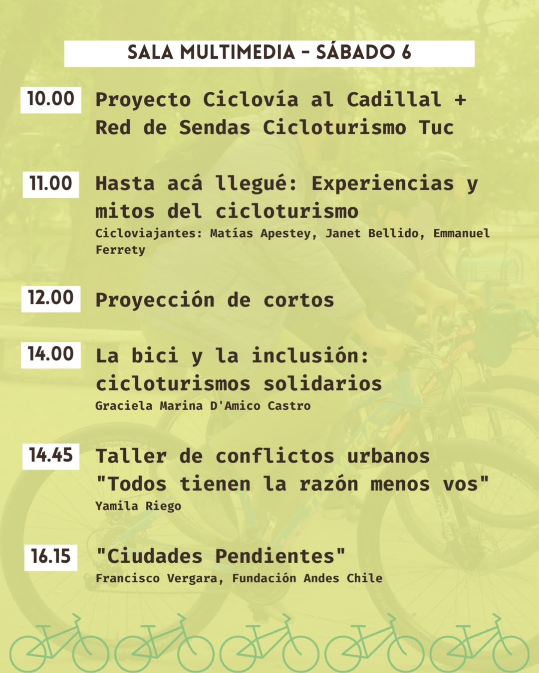 Dia 2 FAB 7 en Tucumán Argentina en bici